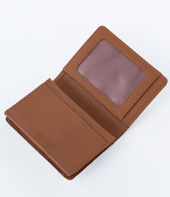 八重と海波(八尺ちゃん) レザー製名刺入れ