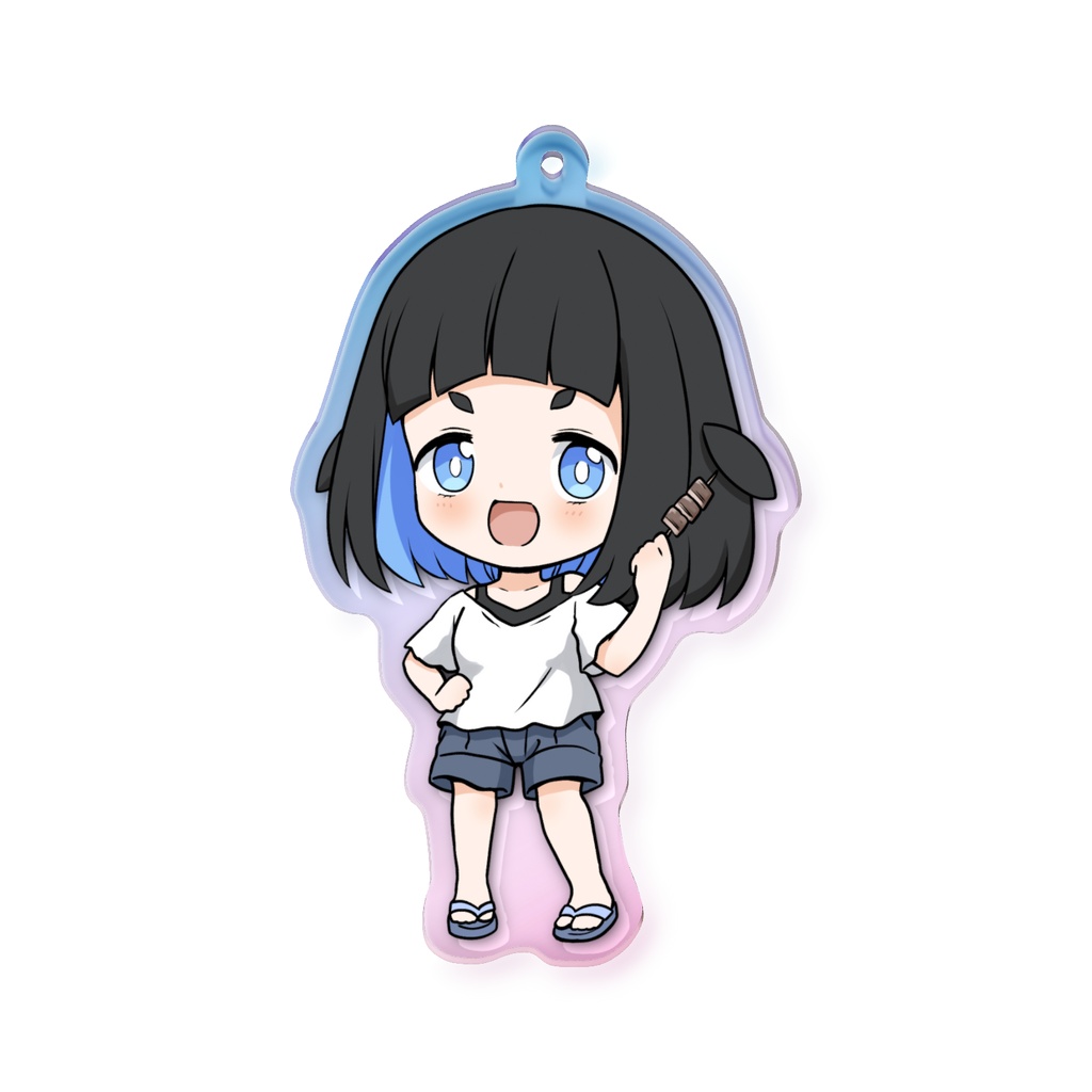 オルカ(鴨川織香) オーロラアクリルキーホルダー