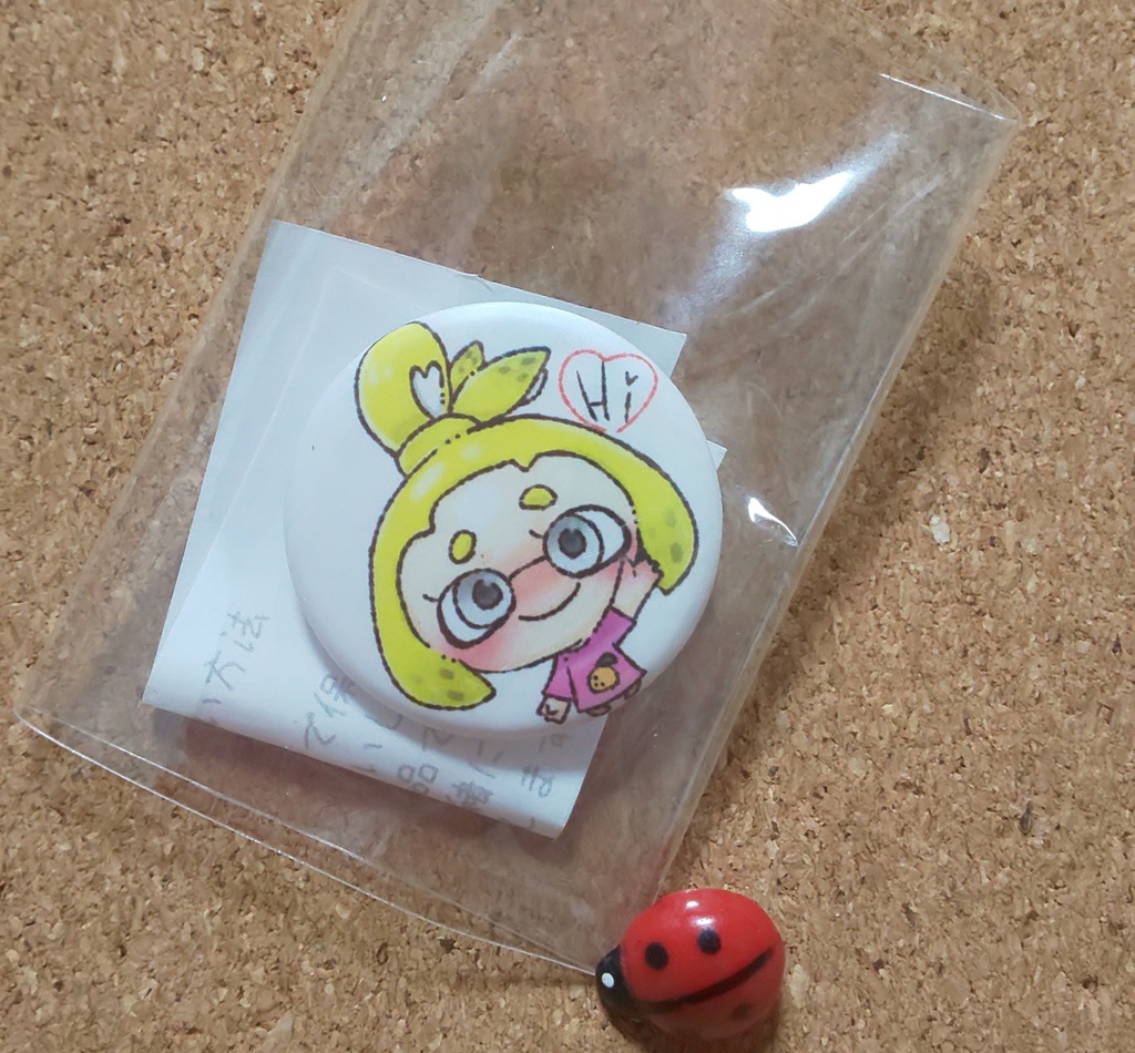 イカちゃん缶バッジ