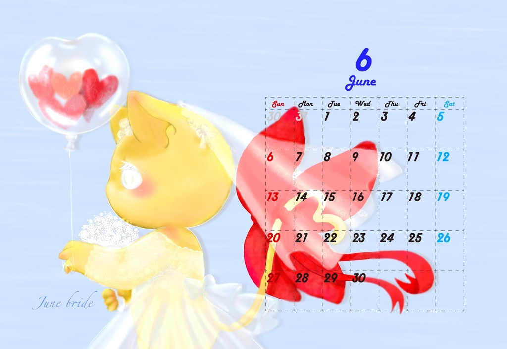 うちの子カレンダー