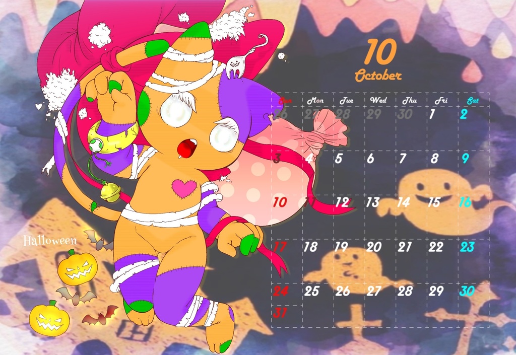 うちの子カレンダー