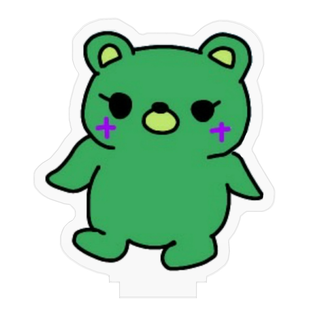 クロクマ アクリルフィギュア