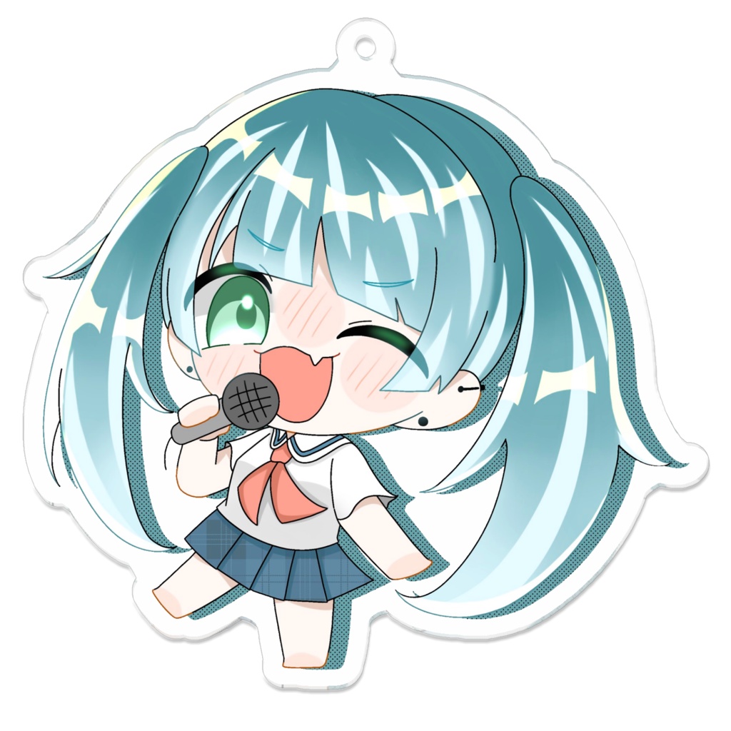 ふたば🌱旧コテキャ アクリルキーホルダー