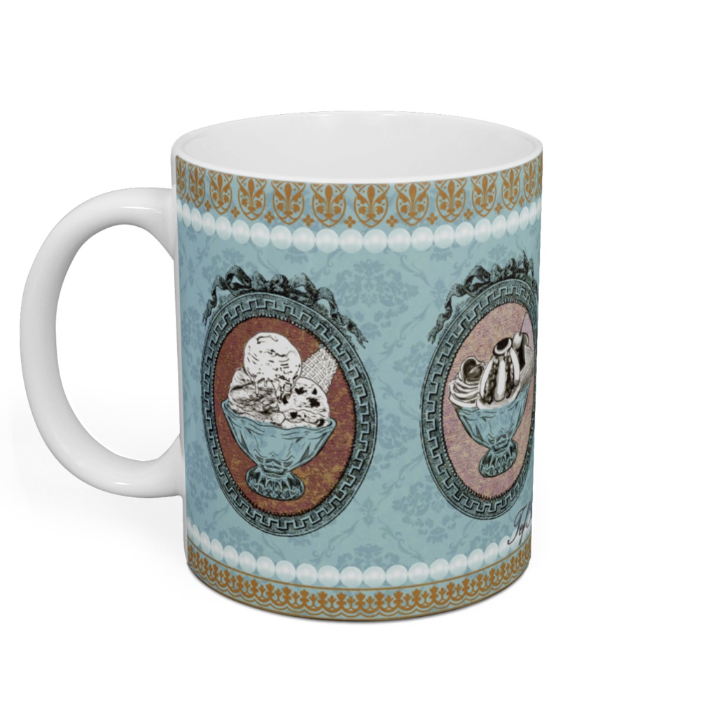 グラスジェラート(ターコイズカラー)