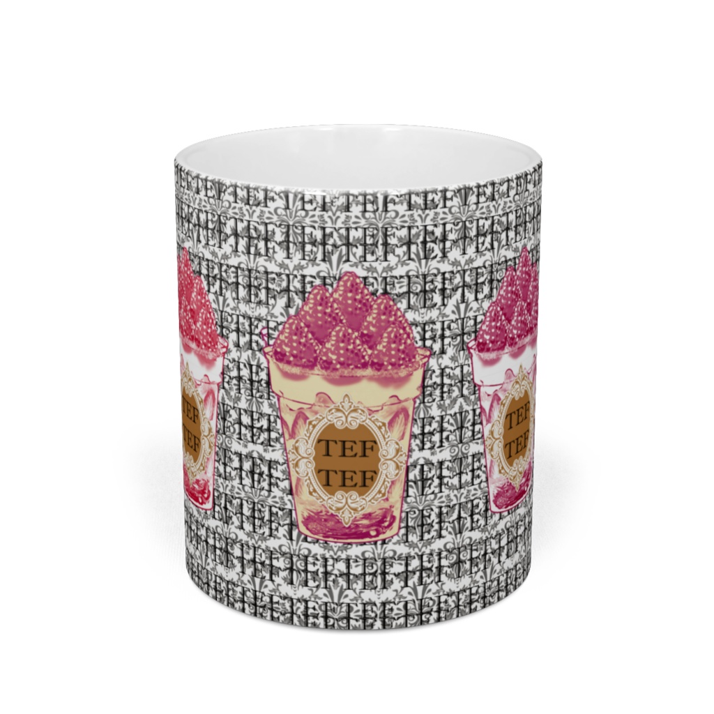 ショートケーキドリンクコレクション(モノグラム黒)