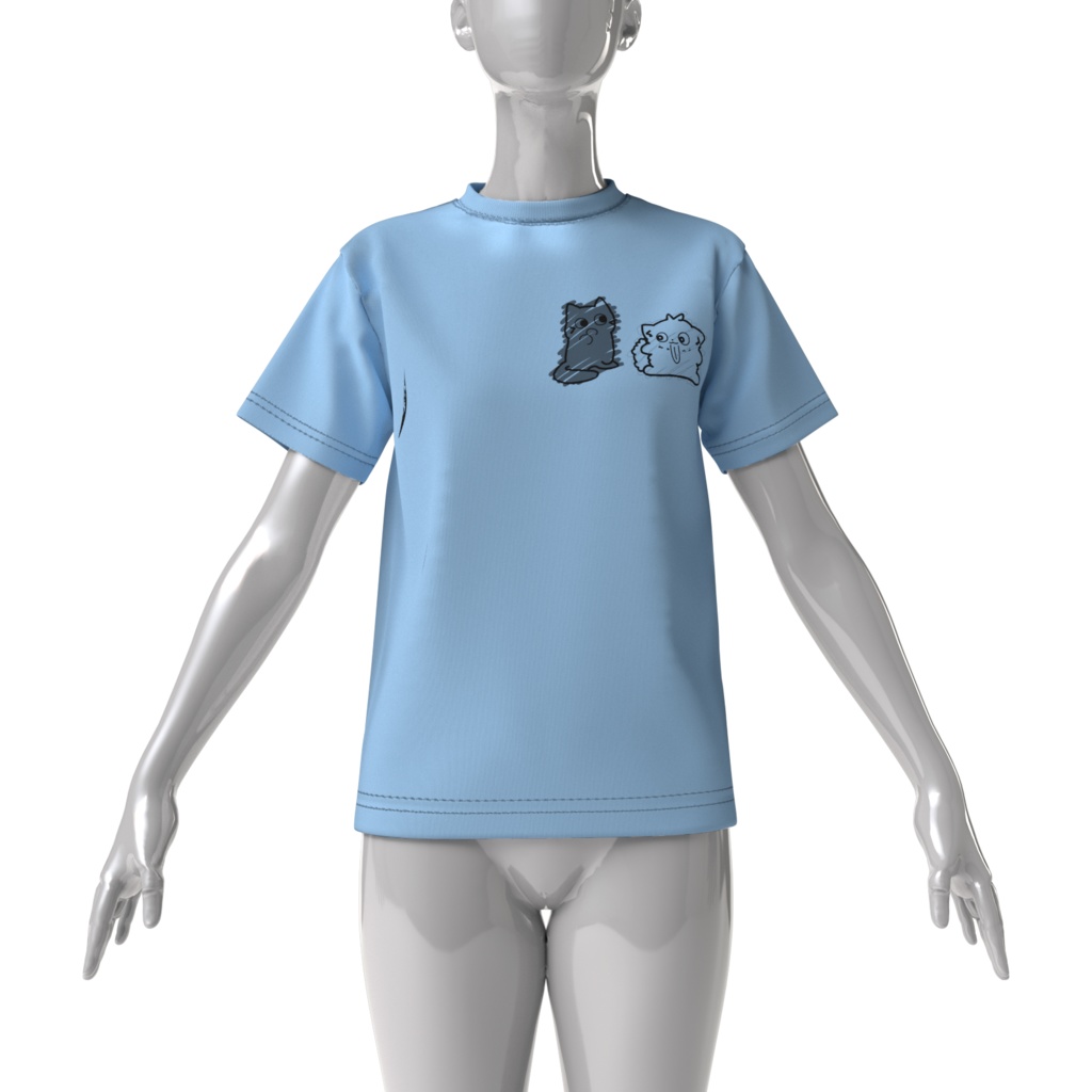 びっくりねことべろがべろべろにながいポメラニアン