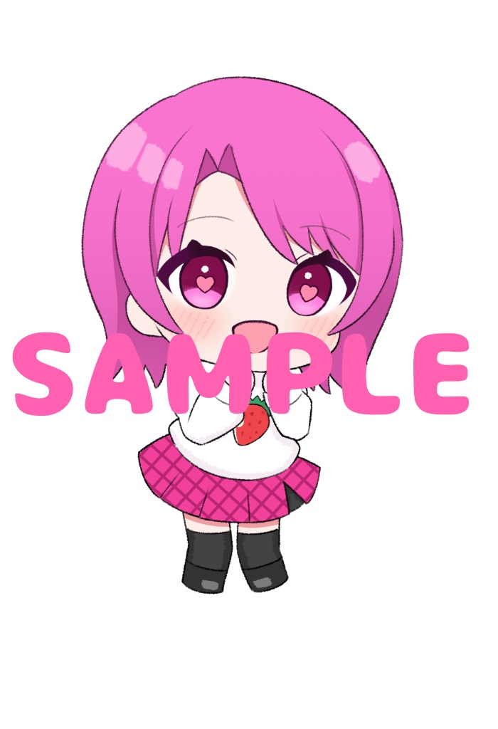 SDひないちごフォトカードB