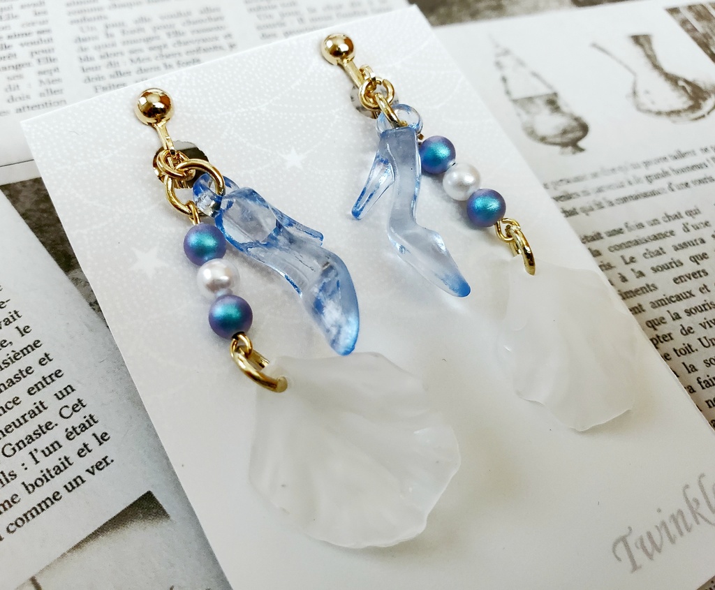 ガラスの靴 イヤリング・ピアス