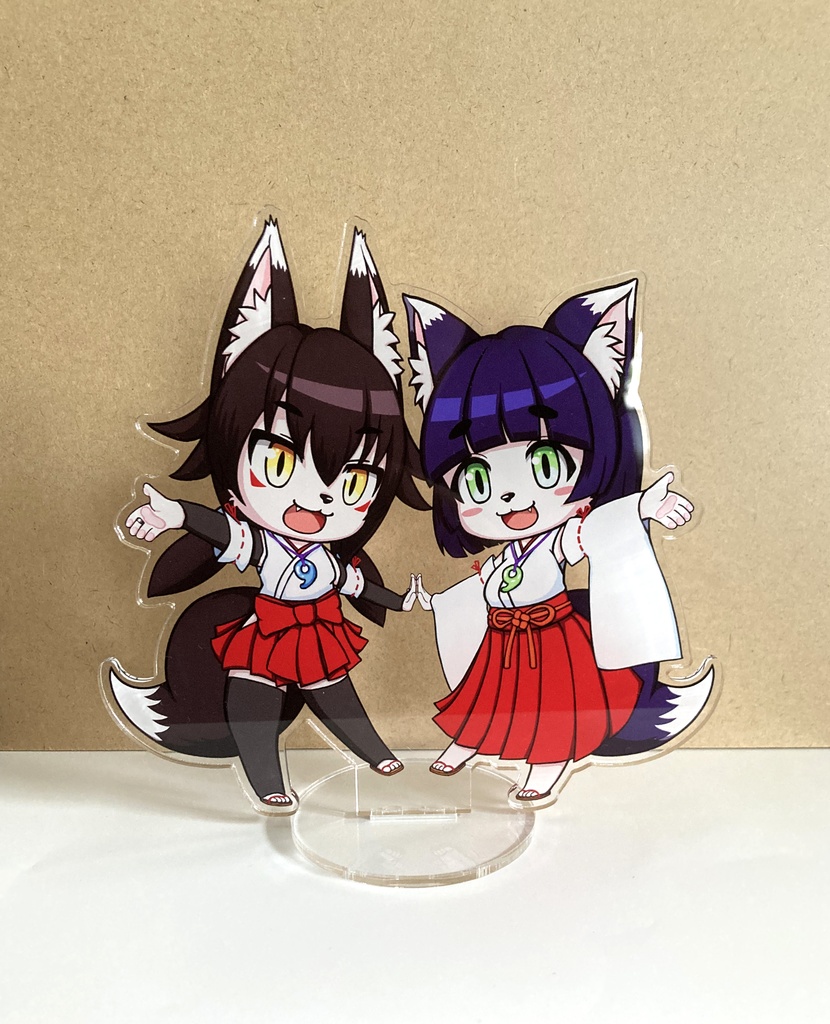 一葉&二葉(2021ver.)　アクリルフィギュア(大サイズ)