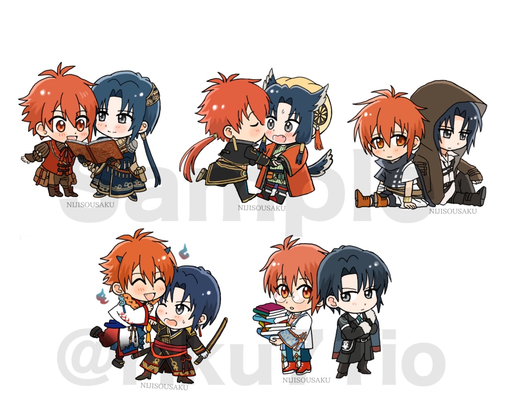 【劇中劇シリーズ】フレークシール