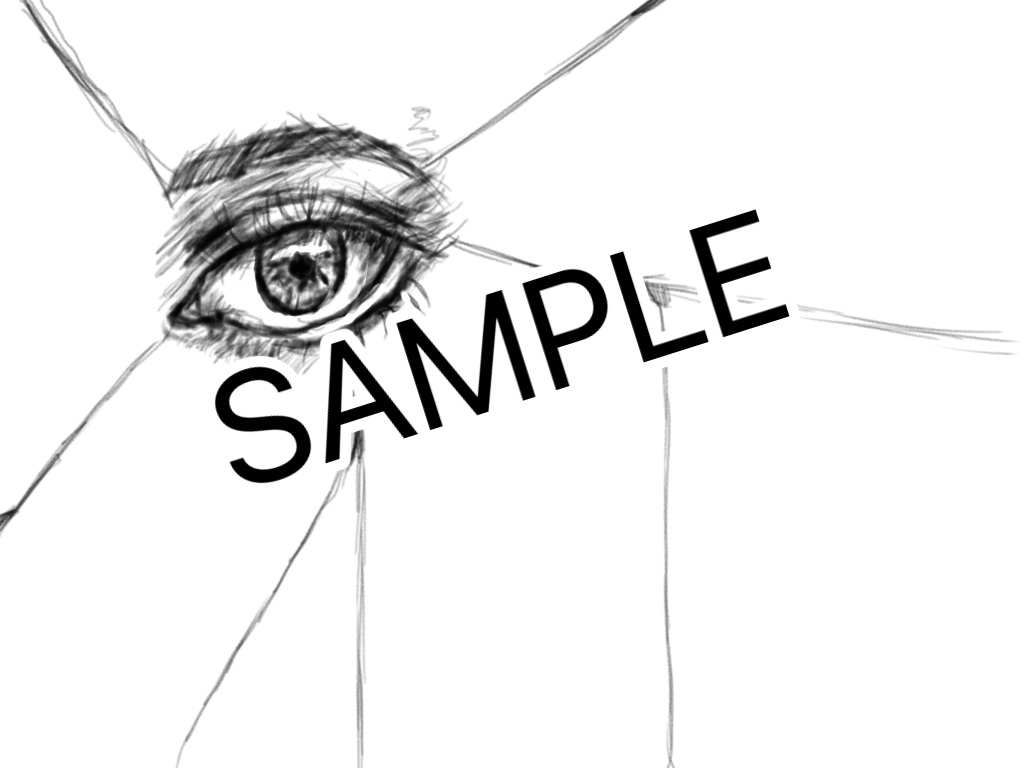 "Spectral Visions: A Glimpse Through My Eye"