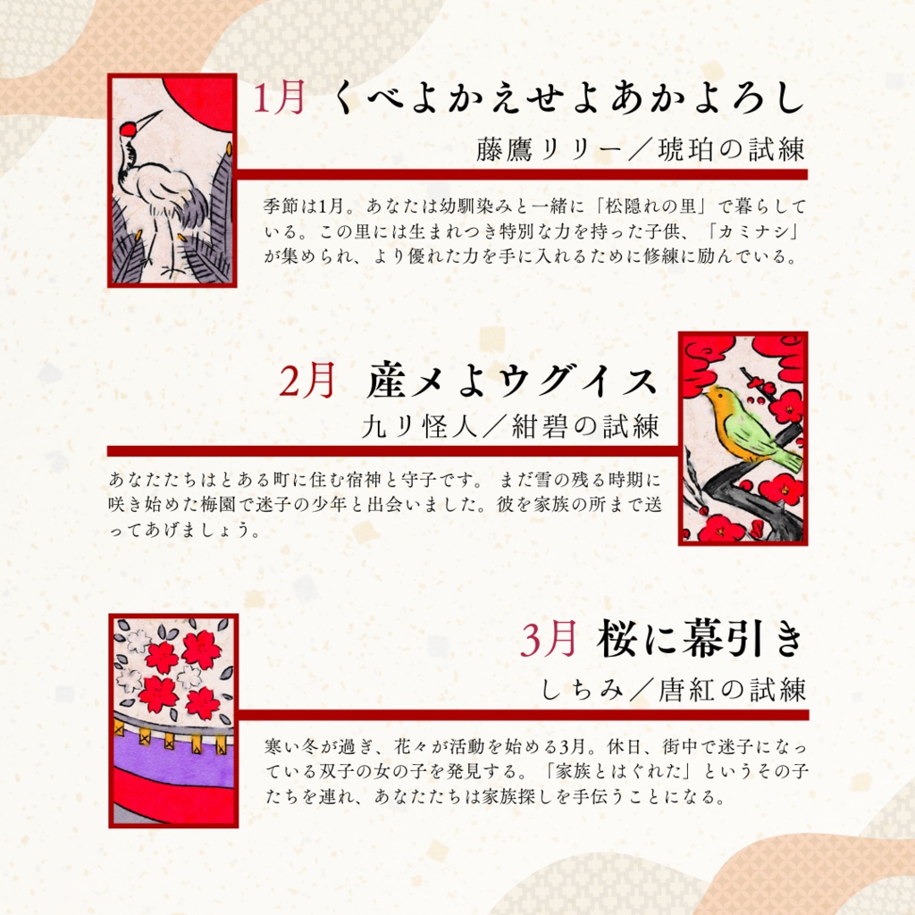 【多生ノ縁】『神盟祭2022シナリオアンソロジー 上』【シナリオ集】