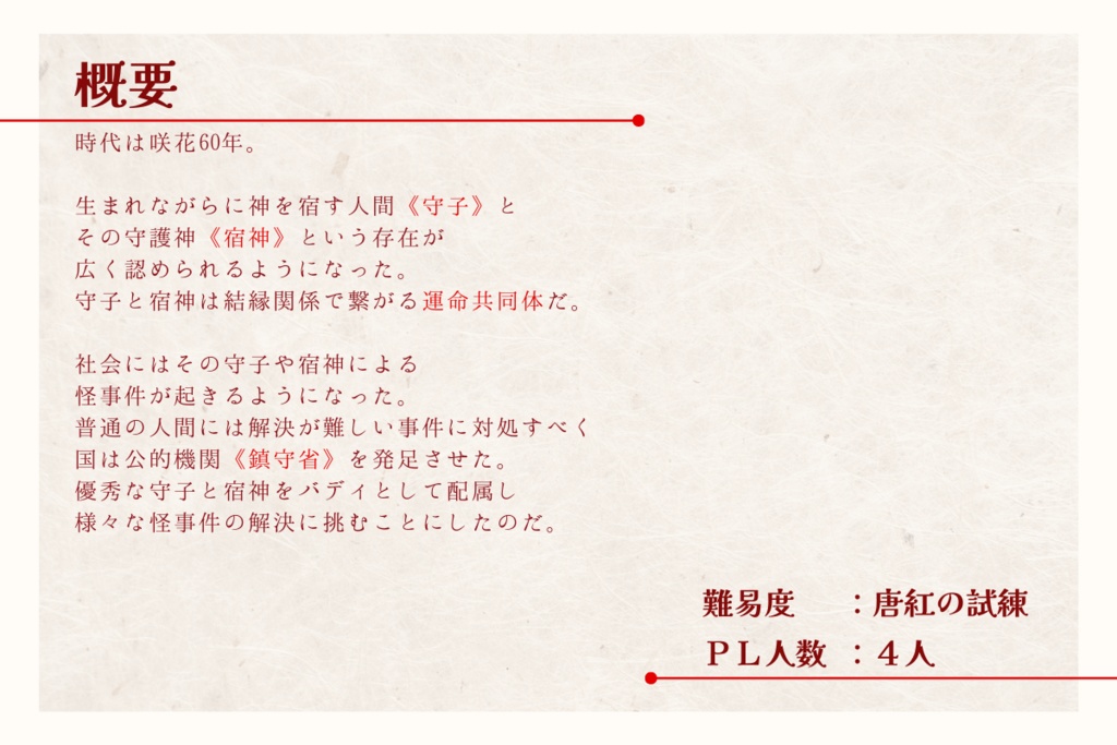 【多生ノ縁キャンペーンシナリオ】一樹と一河