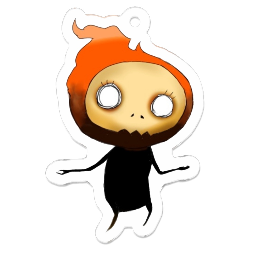 シノアリス　オソウジナイトメア赤　アクリルキーホルダー