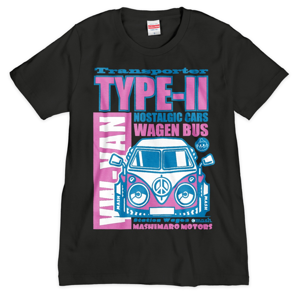 VW-VAN TYPE-II　シルクプリント