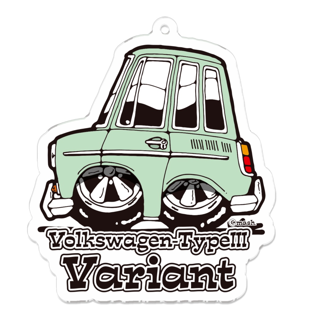 VW.TYPE3-Variantキーホルダー