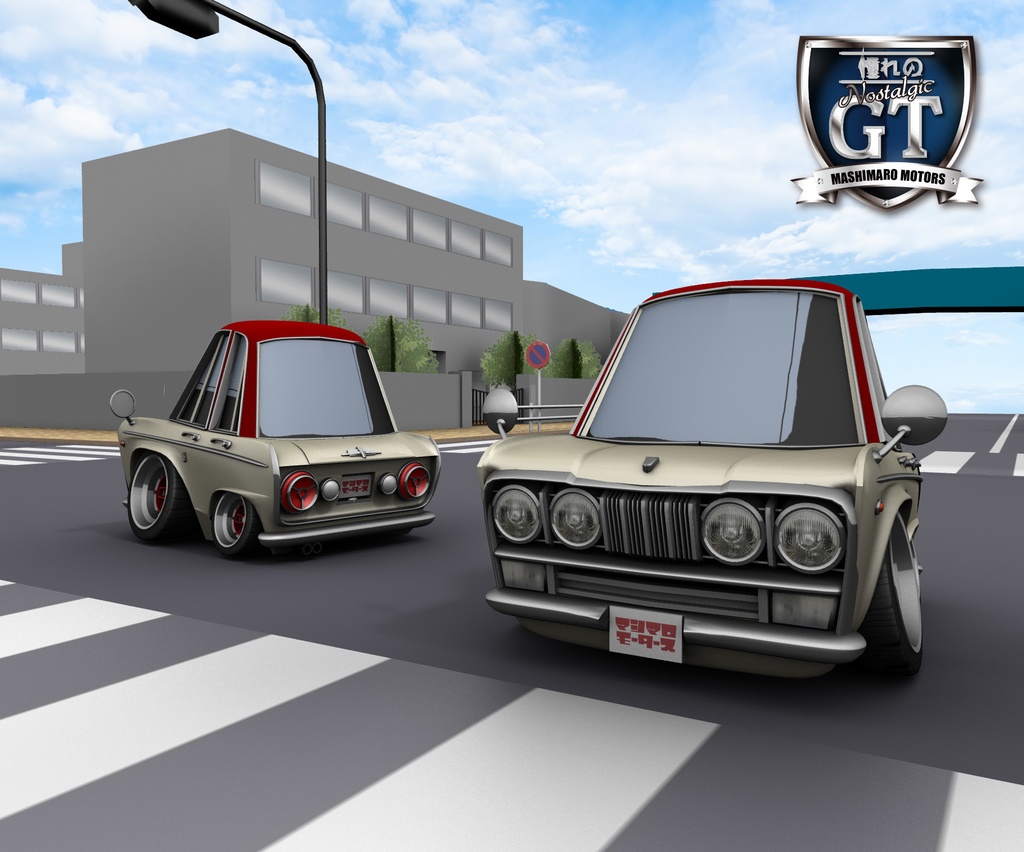 <3Dプリントモデルキット> デフォルメカー スカイラインS54B