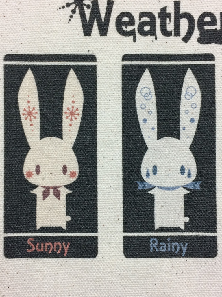 ウェザーバニーズ/トートバッグ