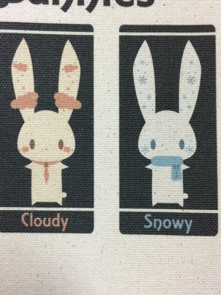 ウェザーバニーズ/トートバッグ