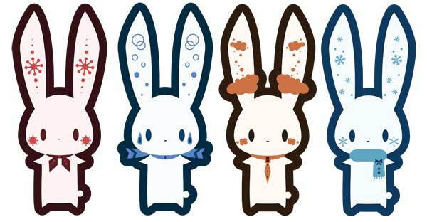 ウェザーバニーズ/アクリルフィギュア