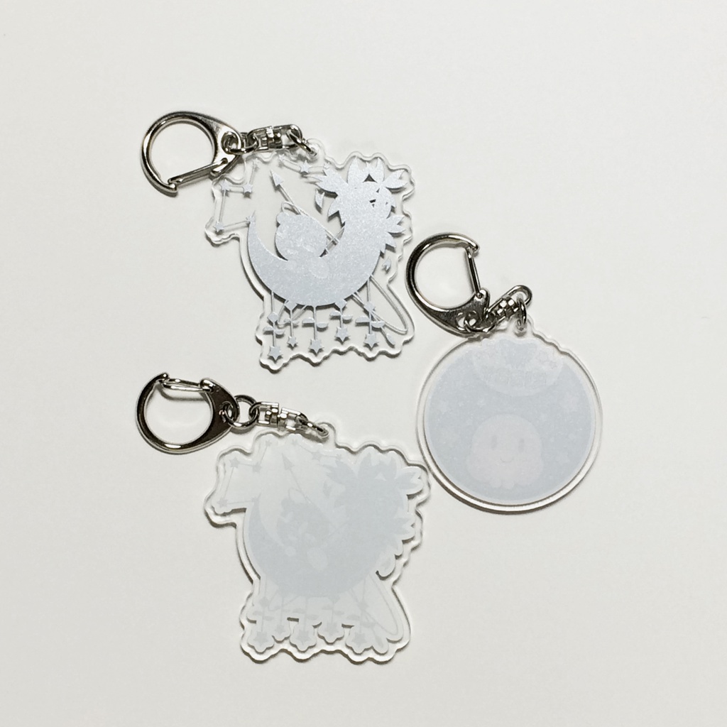 星と月/アクキー