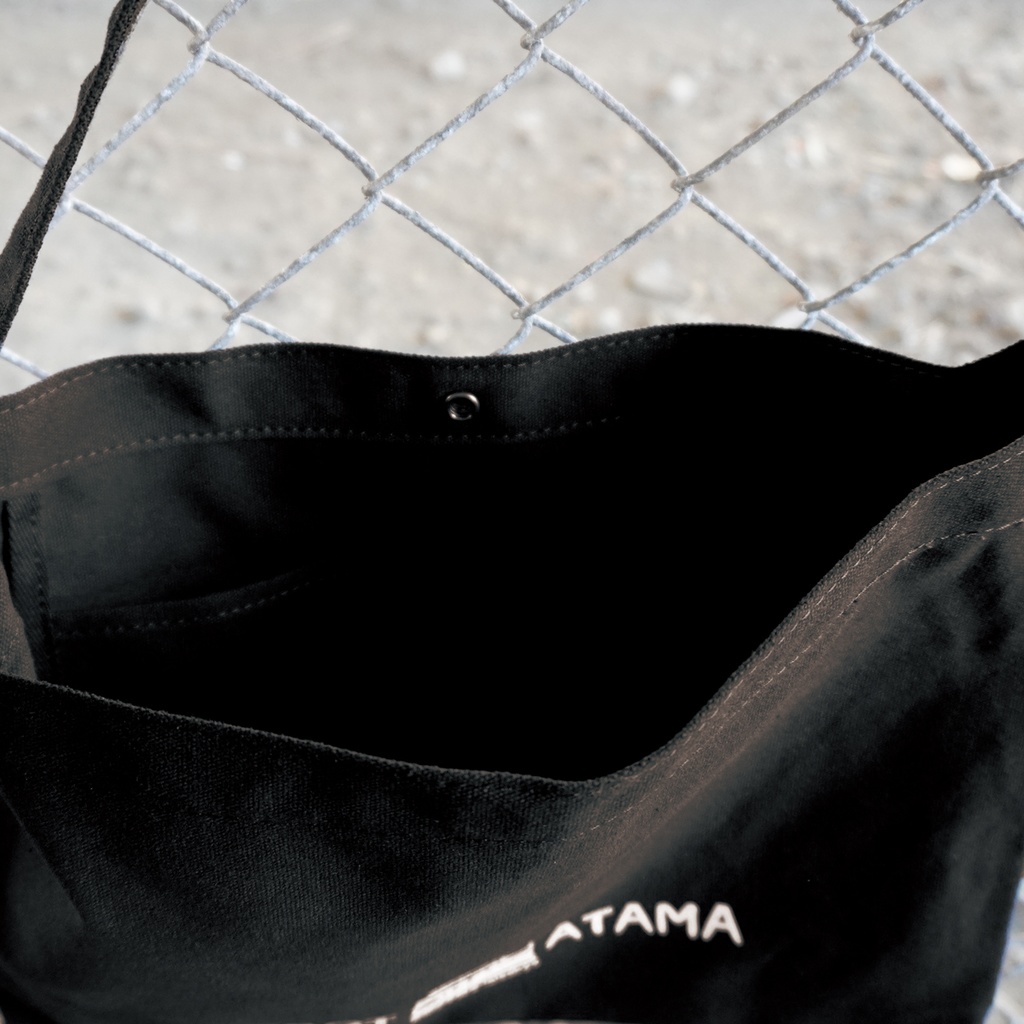 ロボット頭のミュゼットバッグ