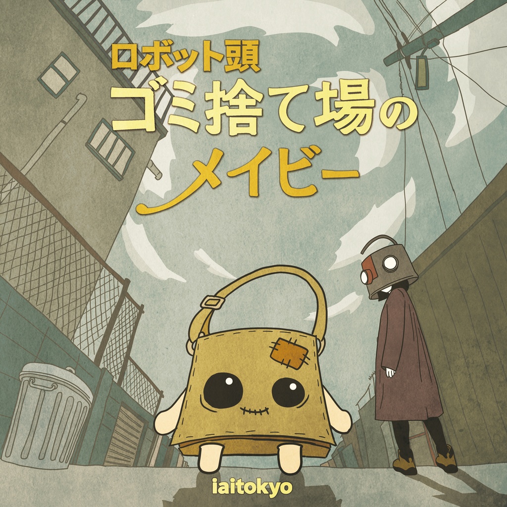 ゴミ捨て場のメイビー　　（音楽CD付き絵本版）