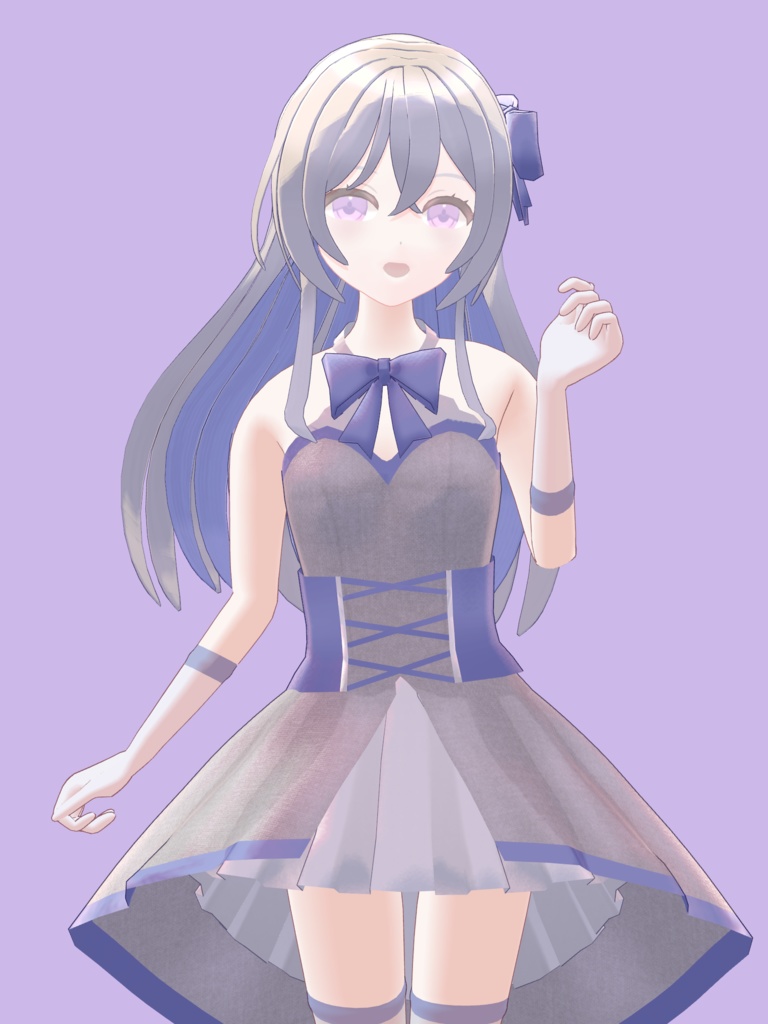 【オリジナル3Dモデル】桜木リア-Ria-【VRM同梱】