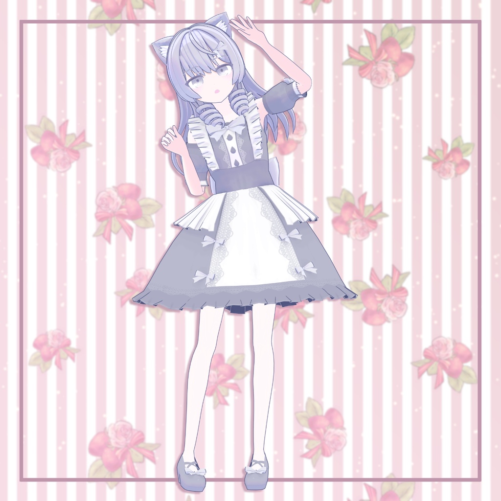 【オリジナル3Dモデル】Marie d’or -マリードール-