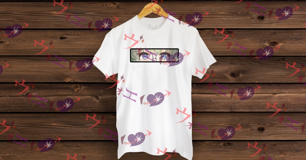 【夏のTシャツ祭り】(メッシュ仕様)目線-飯田もえぎ