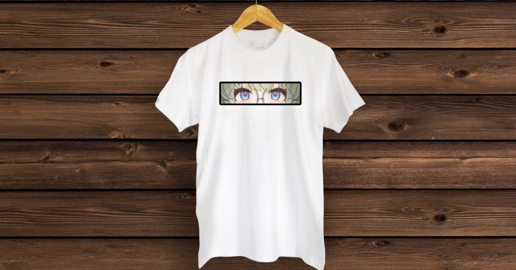 【夏のTシャツ祭り】(メッシュ仕様)目線-飯田もえぎ