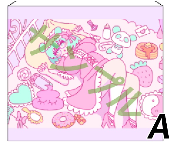 【飯田もえぎ7周年記念】タペストリー【2種類】