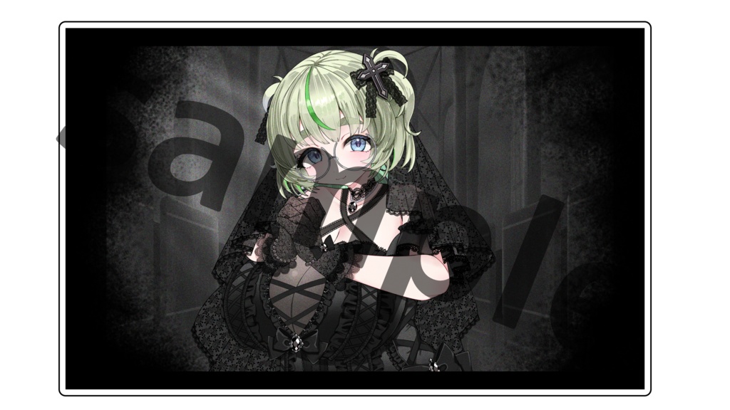 【飯田もえぎ生誕祭】ステッカー(2種類セット)