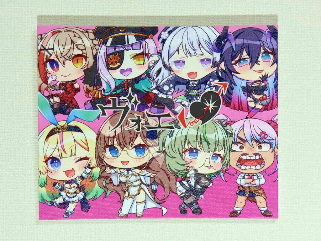 【VOE2周年】キャンバスボード 全員集合!【数量限定】