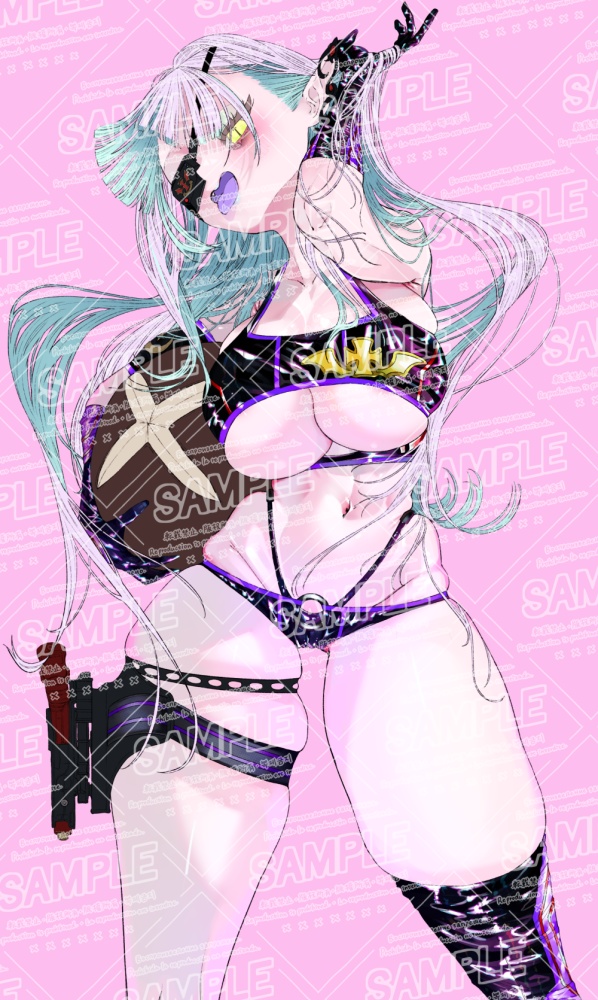 【天獄天クゥデグラ】冬に水着で何が悪い!アクリルブロック 2周年記念【数量限定】