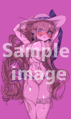 【蒼瞳のクローディア】冬に水着で何が悪い！アクリルブロック 2周年記念【数量限定】