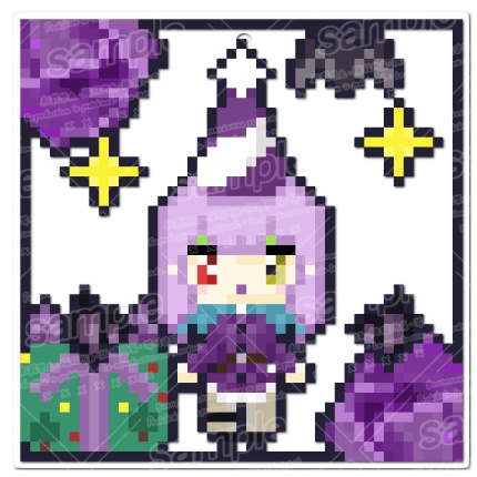 【クリスマス‘25】ドット絵アクリルキーホルダー