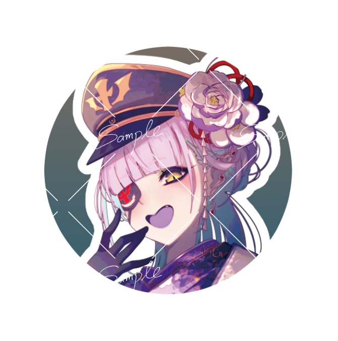 【期間限定】天獄天クゥデグラ 2周年記念缶バッジ(2種セット)