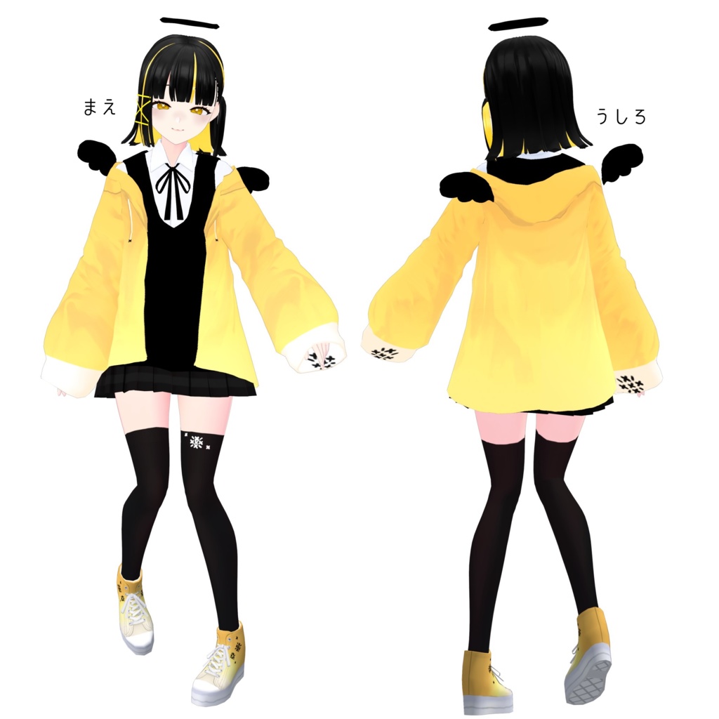 【SALE中!!】【オリジナル3Dモデル】nico -ニコ-