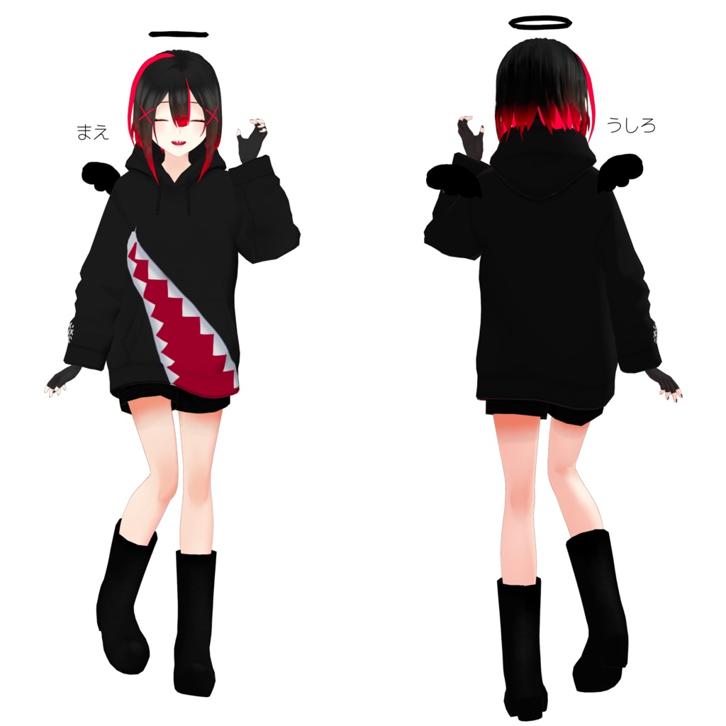 【SALE中!!】【オリジナル3Dモデル】-weak- ウィーク