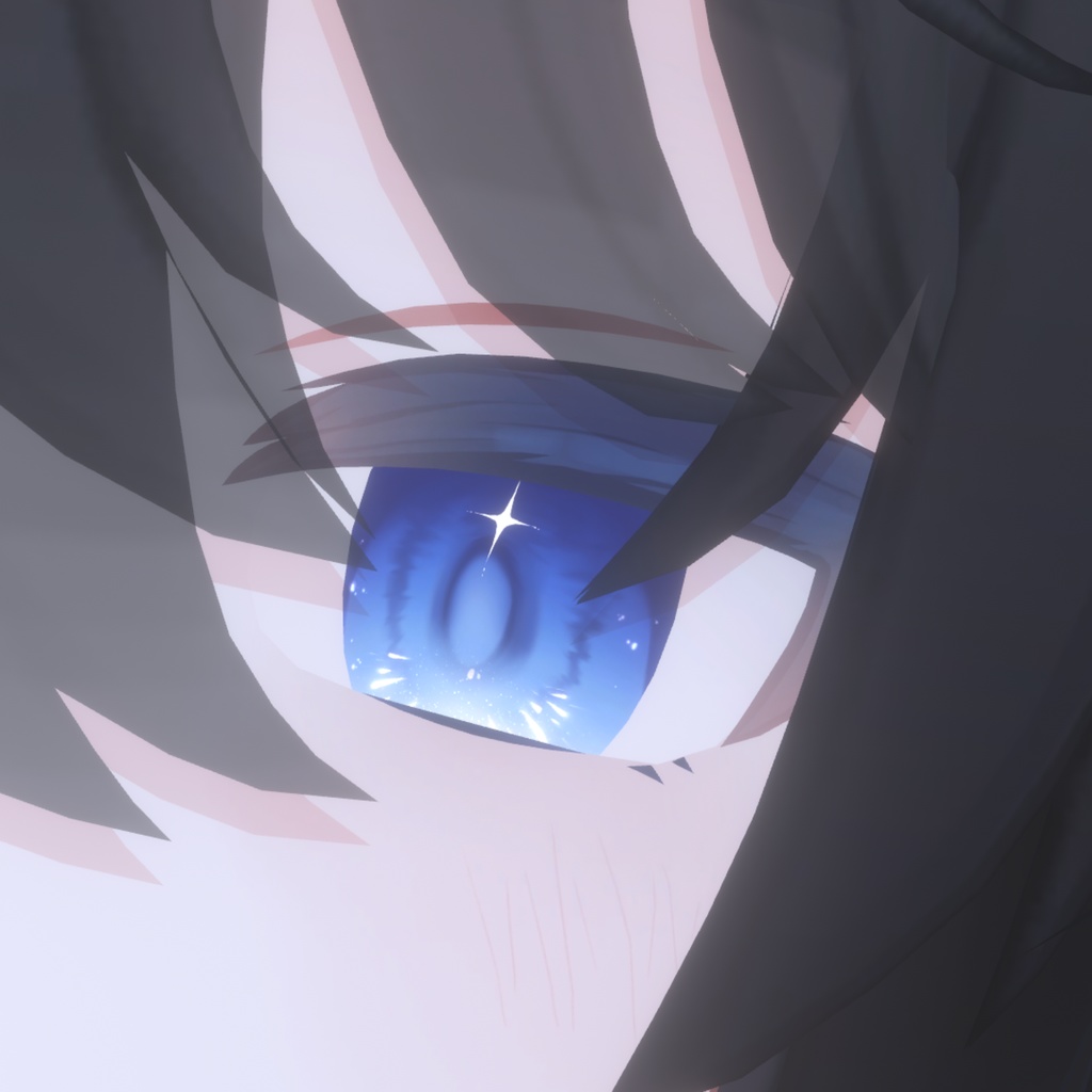 【無料・FREE】【4アバター対応】夜明け eye texture