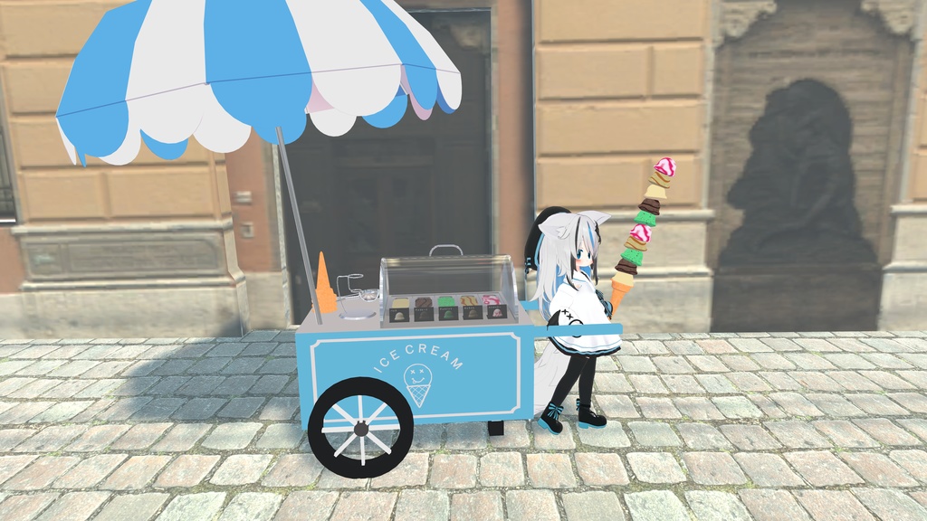 【MA対応】アイスクリーム屋さん