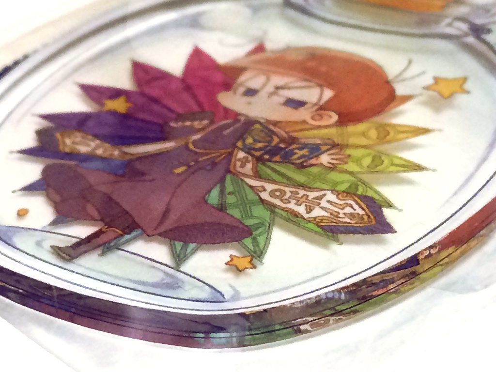 瓶詰め宗教松アクリルキーホルダー