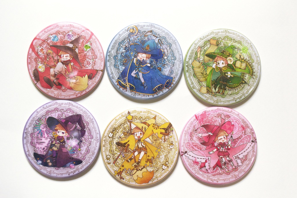 魔法使い松缶バッチ(76mm)