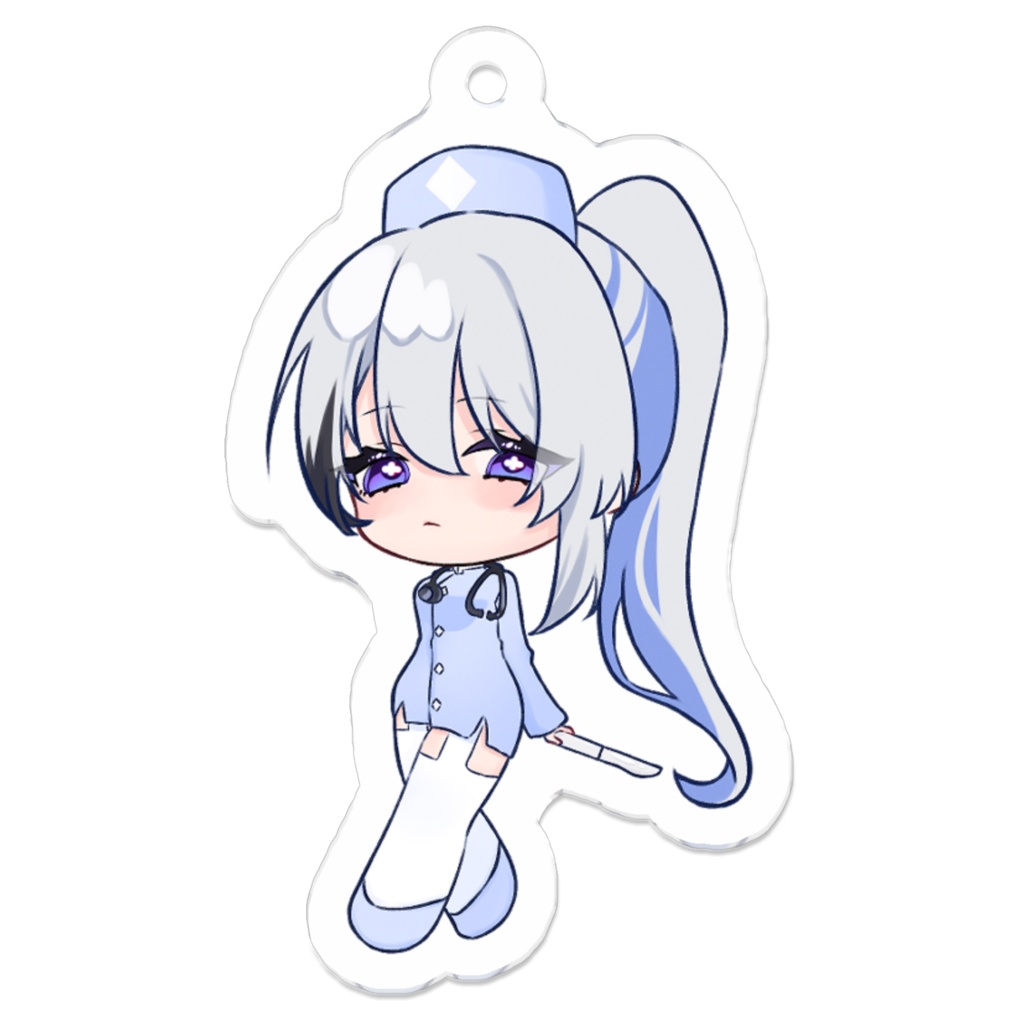 New!【水依れん】ハロウィンナースアクリルキーホルダー