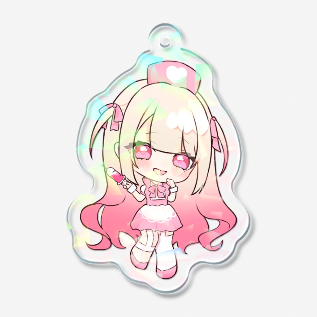 New!【愛未ゆあ】ハロウィンナースホログラムアクリルキーホルダー
