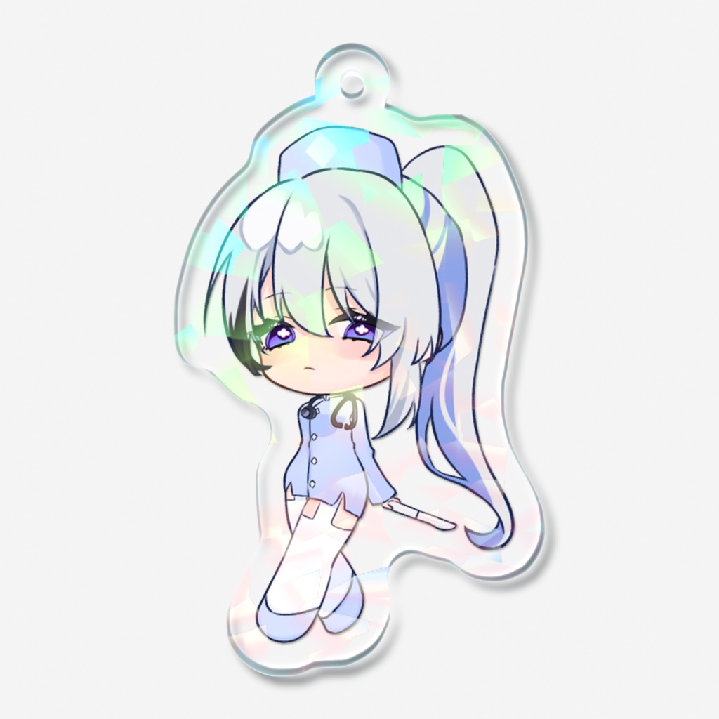 New!【水依れん】ハロウィンナースホログラムアクリルキーホルダー