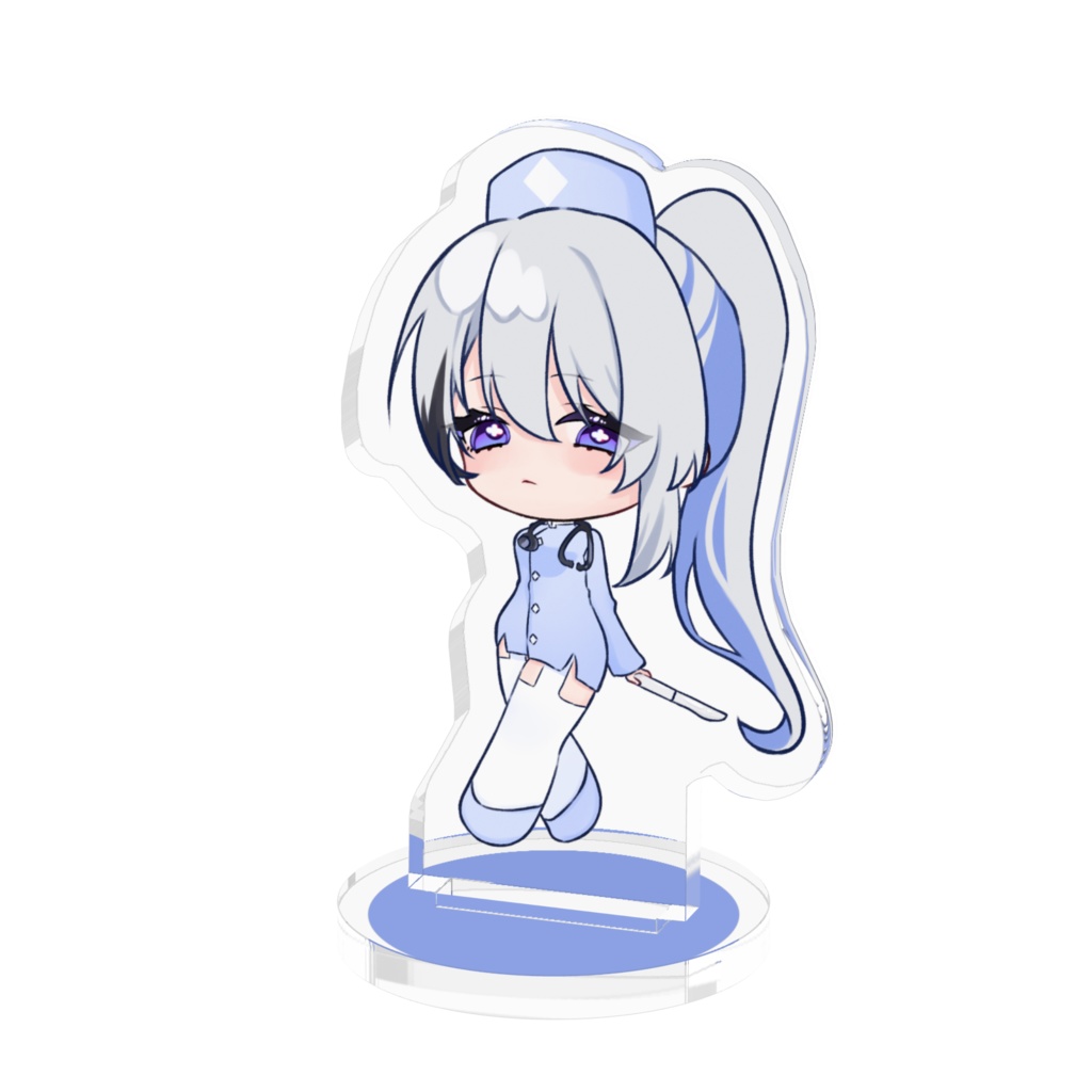 New!【水依れん】ハロウィンナースアクリルフィギュア