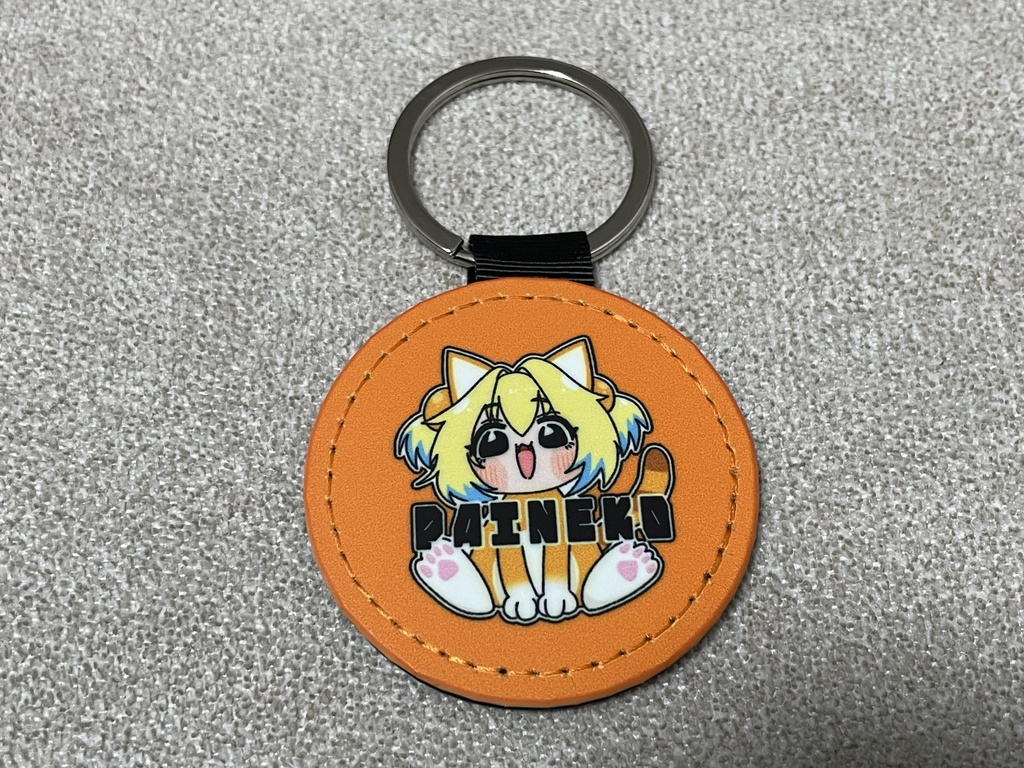 【合皮キーリング】パイ猫