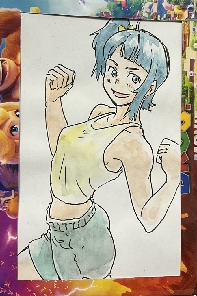 水彩イラスト　ソラ・ハレワタール